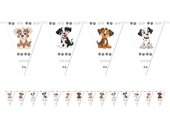 BANER PAPIEROWY PIES 5 M