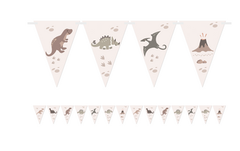 BANER FLAGI DINOZAURY 5 M