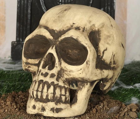 CZASZKA 32 CM HALLOWEEN