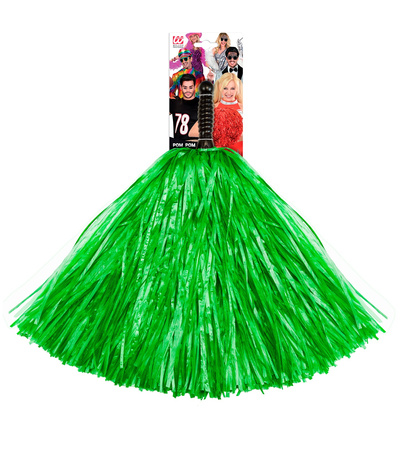 POMPONY CHEERLEADERKI ZIELONE