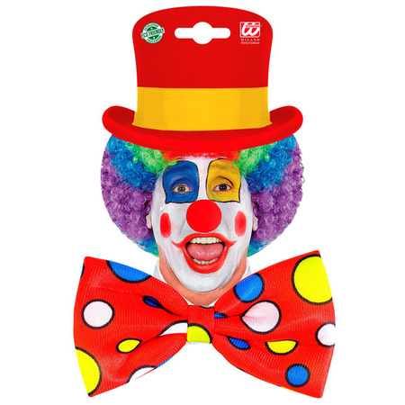 MINI MUCHA KLAUNA CZERWONA