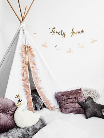 MASKOTKA ŁABĘDŹ, 34x35 cm