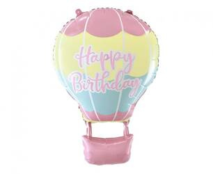 BALON FOLIOWY BALON HAPPY BIRTHDAY, 40X60 CM