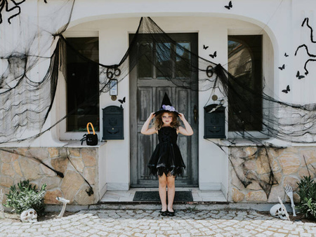 ZASŁONA SIATKA CZARNA 72 X 980 CM 