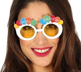 OKULARY HAPPY BIRTHDAY BALONY