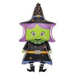 BALON FOLIOWY WIEDŹMA 48 x 99 CM