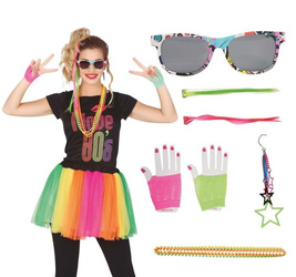 ZESTAW LATA 80'S  DAMSKI