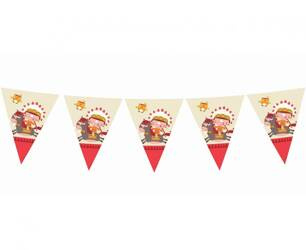 BANNER FLAGI INDIAŃSKIE DŁ 360 CM 11 FLAG