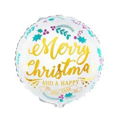 BALON FOLIOWY MERRY CHRISTMAS AND A HAPPY NEW YEAR
