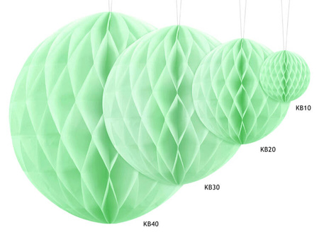 KULA BIBUŁOWA PISTACJOWY 30 CM