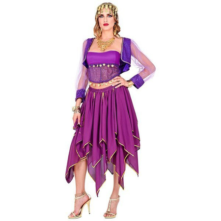 GONNA IN CHIFFON VIOLA