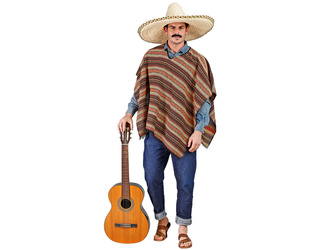 PONCZO MEKSYKAŃSKIE BRĄZ