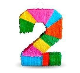 PINIATA 50CM CYFRA "2"