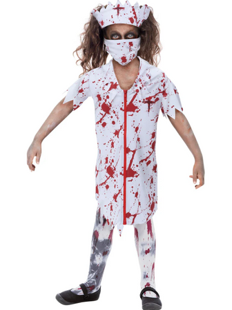 STRÓJ ZOMBIE PIELĘGNIARKA