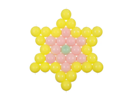 SIATKA BALONOWA GWIAZDA 63 X 68 CM 