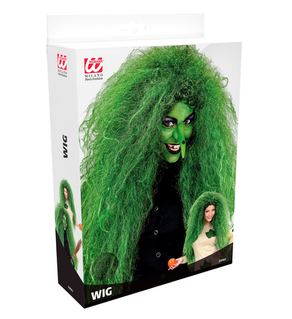 PERUKA ZIELONA CZAROWNICY