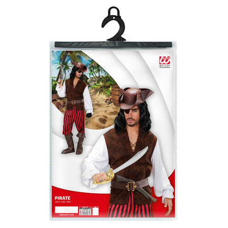 KOSZULA PIRATA Z WIĄZANIEM