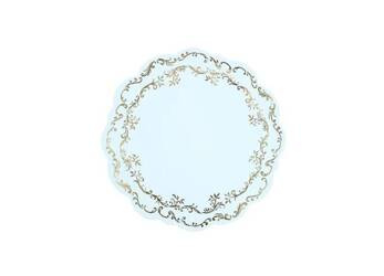 PODKŁADKI POD TALERZE ORNAMENT NIEBIESKI 6 SZT