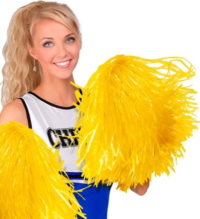 POMPON ŻÓŁTY CHEERLEADERKI