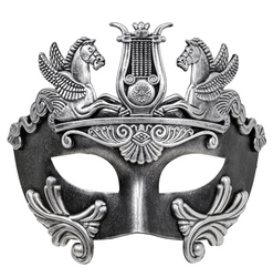 MASKA STAROŻYTNA RZYMSKA GRECKA SREBRNA
