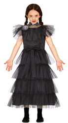 STRÓJ MAŁA WEDNESDAY KRÓLOWA NOCY