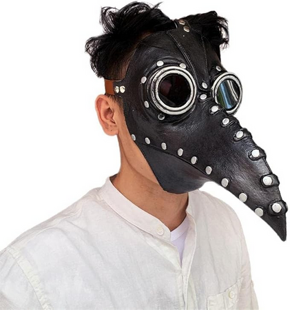 MASKA DOKTOR PLAGA CZARNA