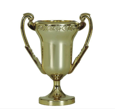 ZESTAW 6 ZŁOTYCH PUCHARÓW 6 CM