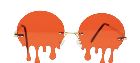 OKULARY ZAKRWAWIONE HALLOWEEN