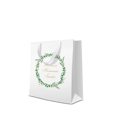 TORBA PREZENTOWA COMMUNION TWIGS 20 X 25 X 10 CM