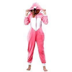 STRÓJ PIŻAMA FLAMINGA