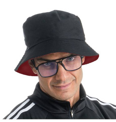 ZESTAW RAPERA CZAPKA OKULARY