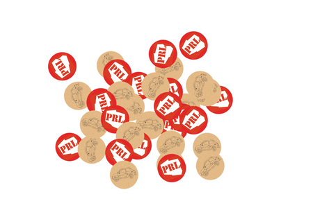 KONFETTI URODZINOWE PRL 36 SZT.