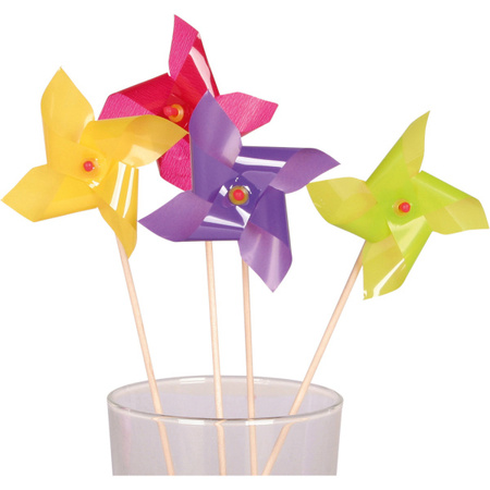 PIKERY WIATRACZKI 10 SZT. 20 CM