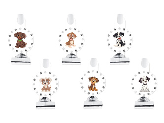 GWIZDKI TRĄBKI URODZINOWE PIESKI 6 SZT