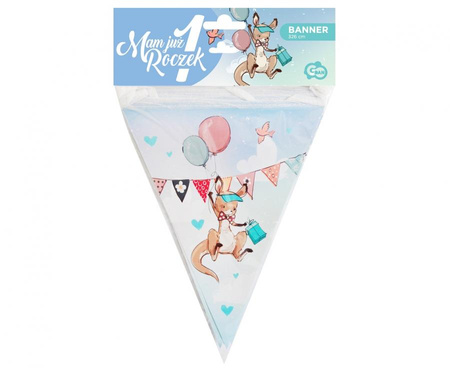 BANNER ROCZEK KANGUREK 326 CM