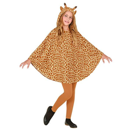 GIRAFFA (poncho con cappuccio)