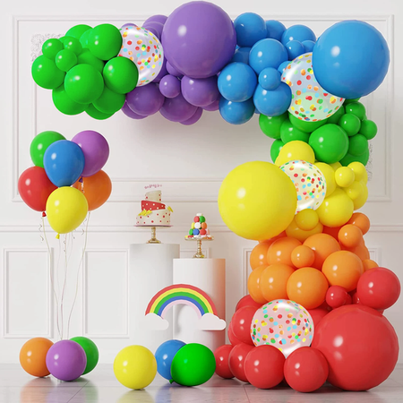 BALONY LATEKSOWE PASTELOWE MIX KOLORÓW 26 CM 100 SZT