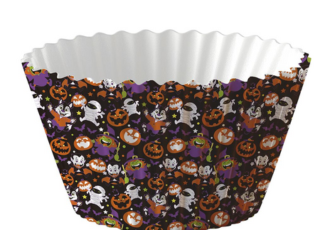 PAPILOTKI NA MUFFINY MAŁE POTWORY HALLOWEEN