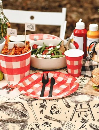 SZTUĆCE WIELOKROTNEGO UŻYTKU CZARNE 12 EL 