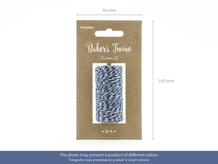 Sznurek piekarski, sz. zielony, 50m (1 karton / 50 szt.) (1 szt. / 50 mb.)
