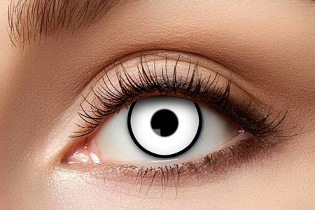 SOCZEWKI KWARTALNE BIAŁE WHITE MANSON