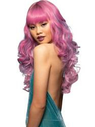 PERUKA FIOLETOWO-RÓŻOWA SYRENA MANIC PANIC