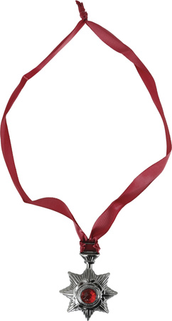 NASZYJNIK Z MEDALIONEM WAMPIRA 9X7 CM