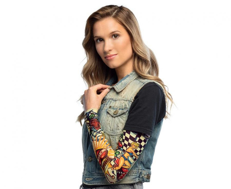 Tatuaż na rękę Hazardzista motocyklista