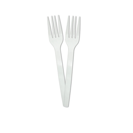 WIDELCE PLASTIKOWE WIELORAZOWE BIAŁE 10 SZT