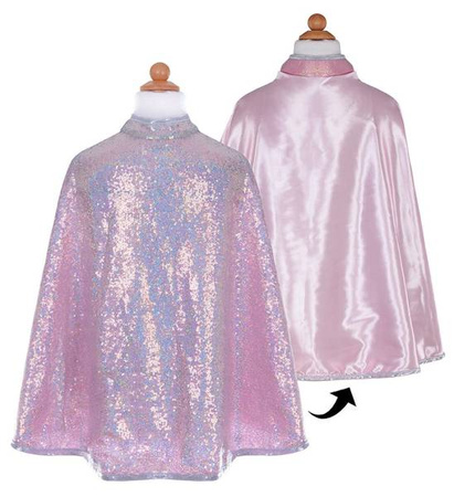 PELERYNA DWUSTRONNA SREBRNO-RÓŻOWA