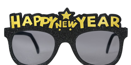 OKULARY SYLWESTROWE HAPPY NEW YEAR