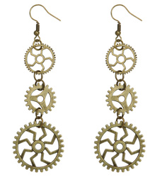 KOLCZYKI STEAMPUNK KOŁA