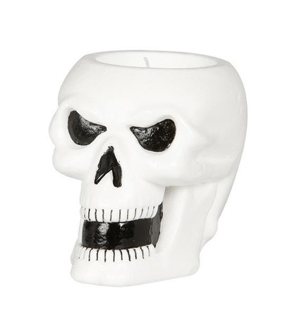 ŚWIECZKA CZASZKA 10 CM