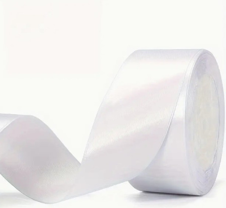 TASIEMKA SATYNOWA BIAŁA 50 MM 23M